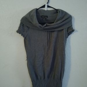 Sweater project size large grey loose sweater
